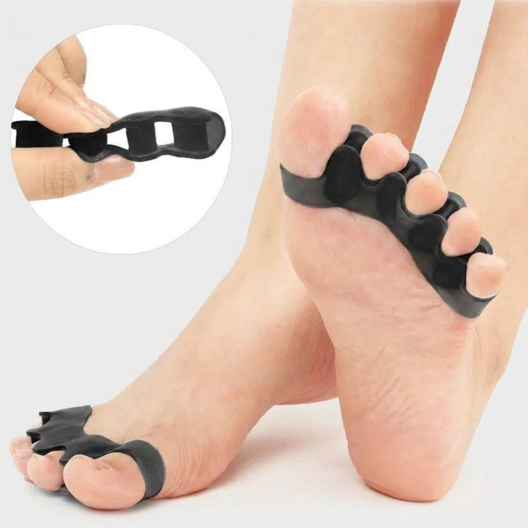 Flexible Toe Separators for Gentle Alignment