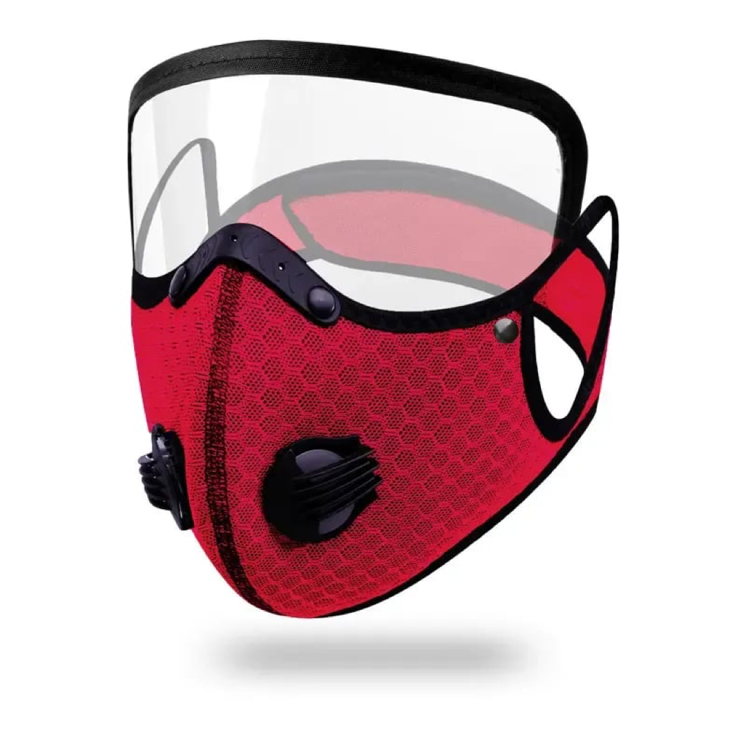 Adjustable Carbon Filter Mask for Dusty Tasks