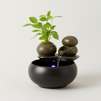 Quiet-Flow Ceramic Pet Fountain For Fresh Water