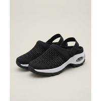 Air-Cushioned Mesh Clogs for All-Day Support
