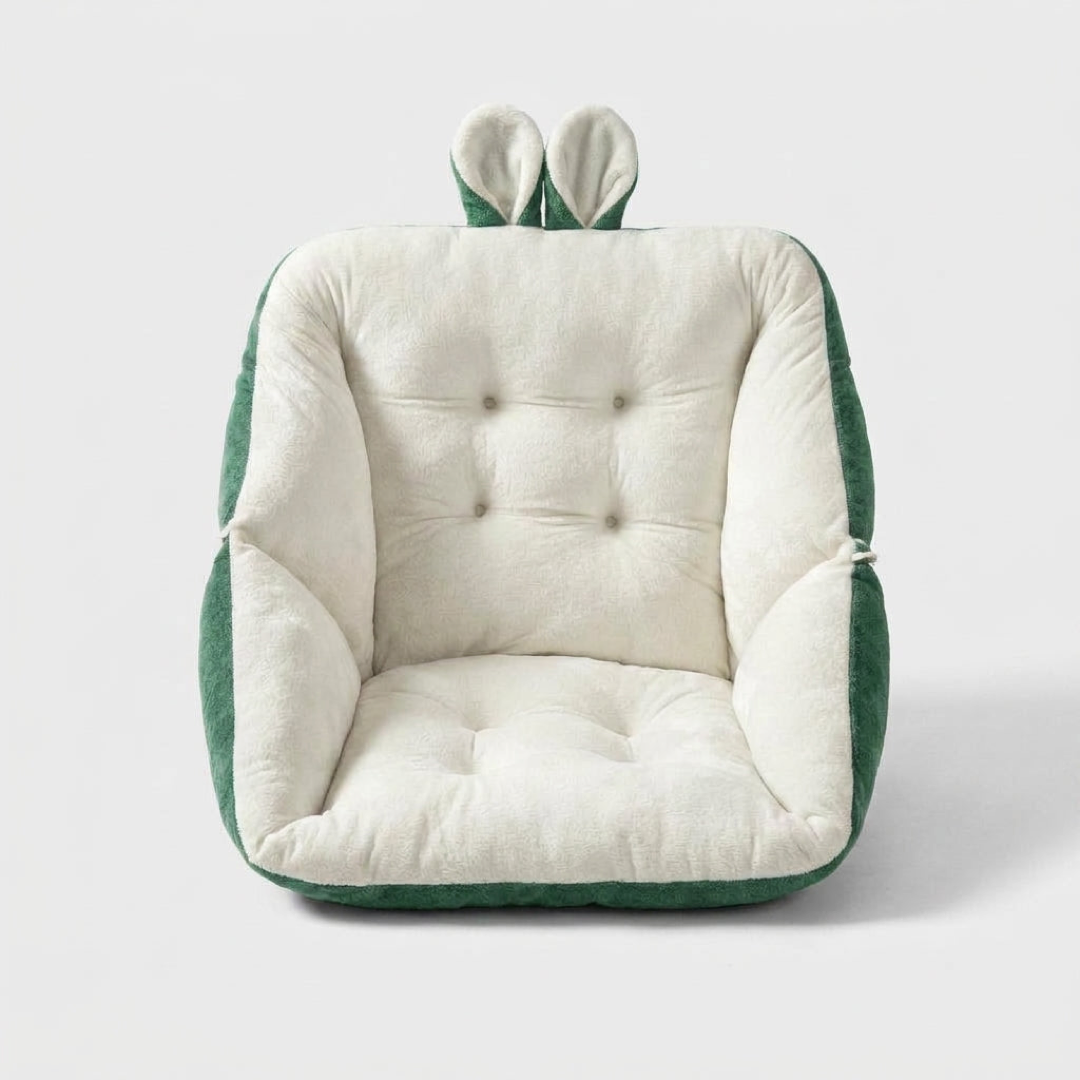 Contoured Memory Foam Seat Cushion for Long Sitting