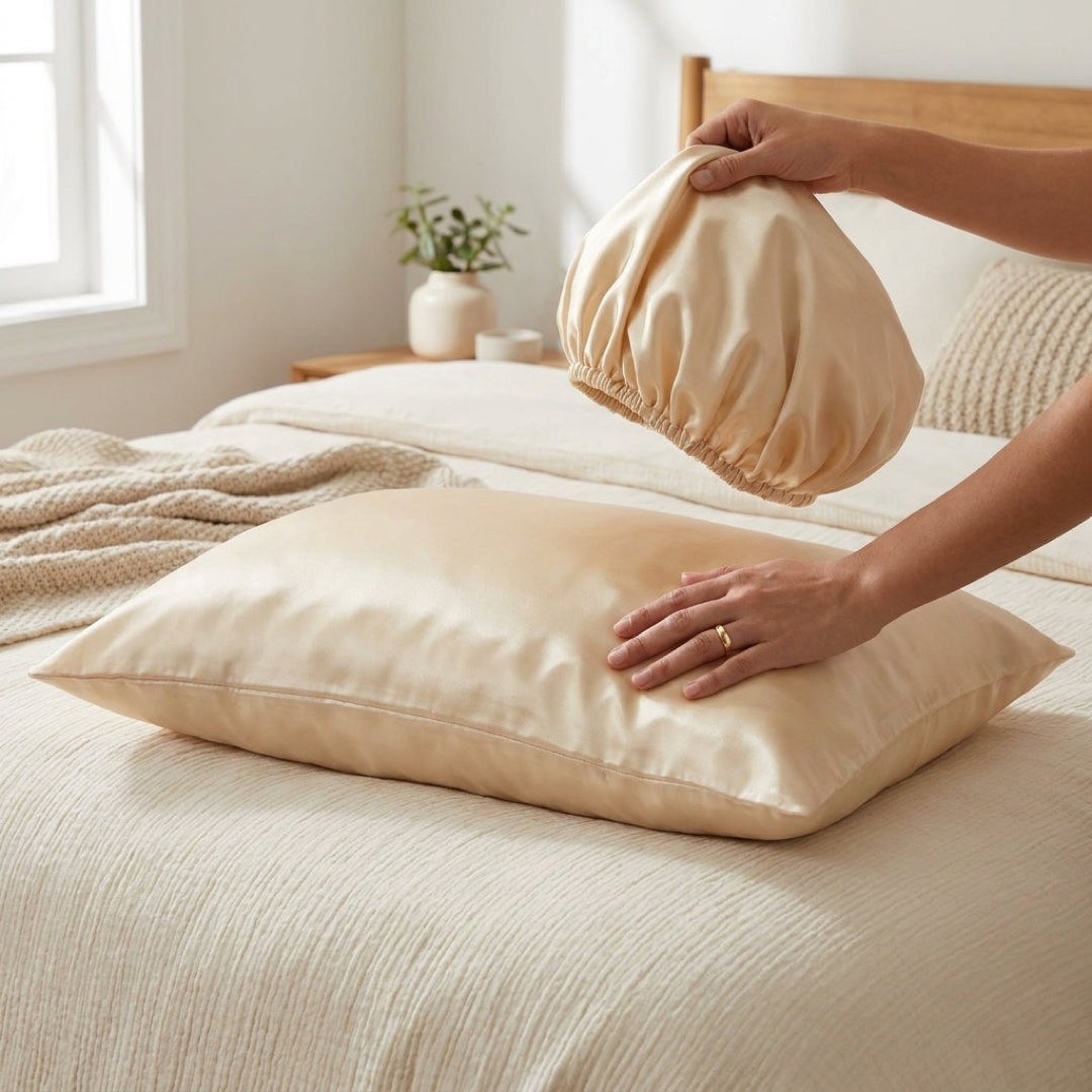 Silky Sleep Pillowcase for Smoother Hair and Skin