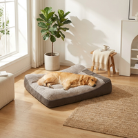 Spacious Orthopedic Dog Bed for Restful Sleep