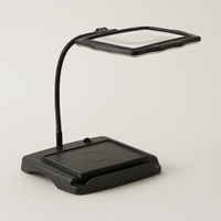 Illuminated Desk Magnifier for Eye Comfort