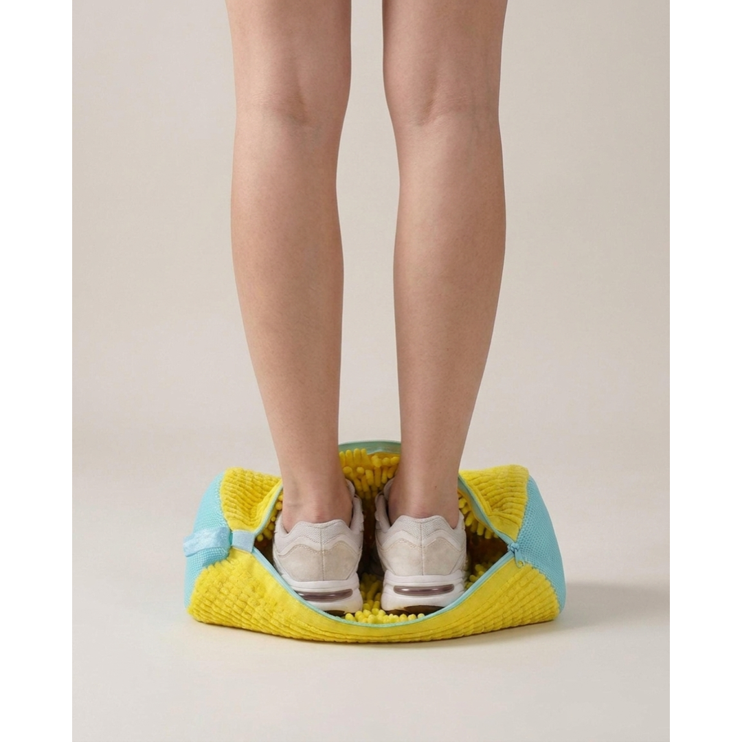 Cushioned Shoe Wash Bag for Gentle Cleaning