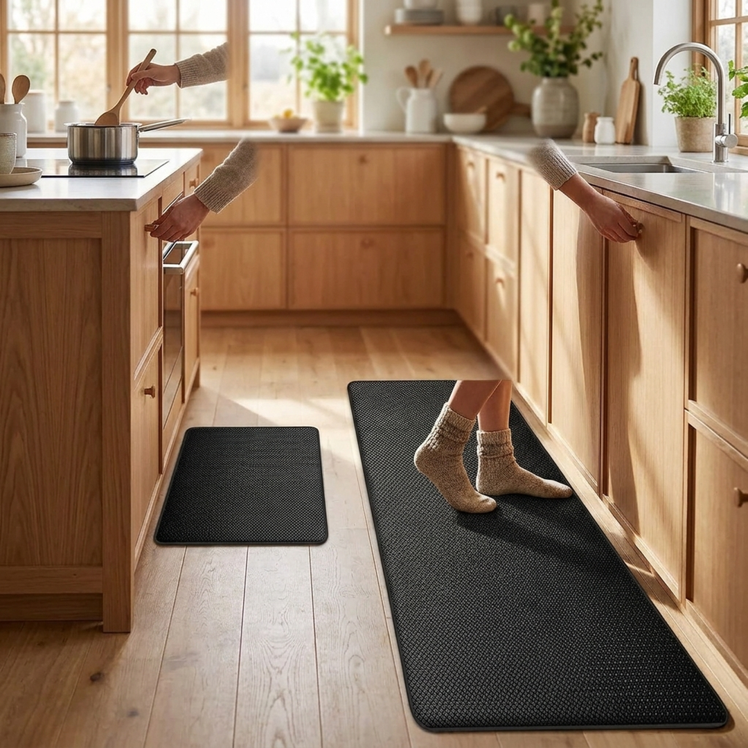 Supportive Kitchen Mat for Easier Meal Prep
