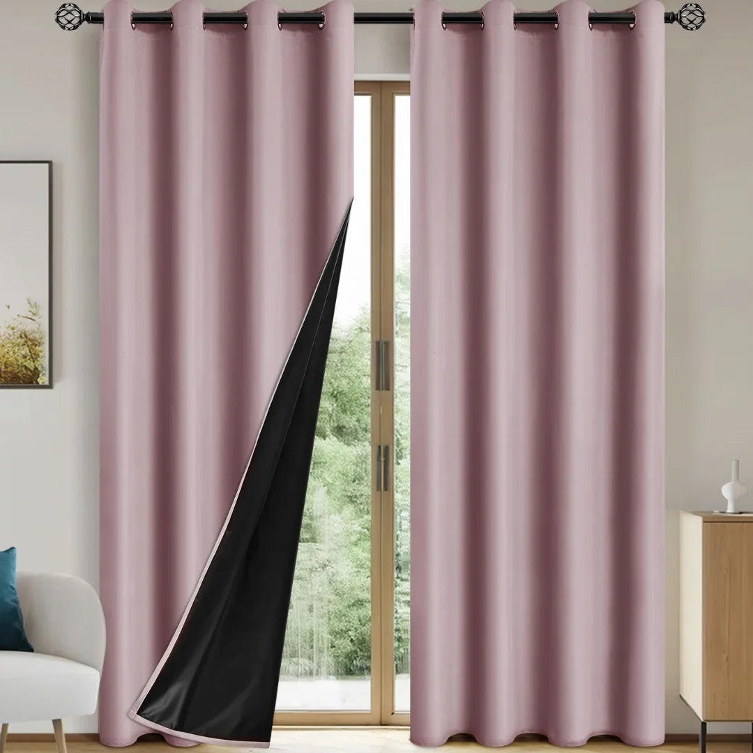 Grommet Blackout Curtains for Restful Rooms
