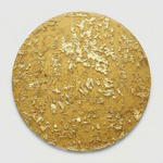 Shimmering Foil Placemats for Effortless Cleanup