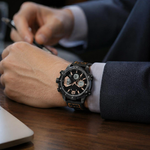 Analog-Digital Sports Watch for Everyday Reliability