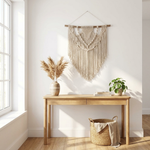 Handwoven Macrame Tapestry for Serene Spaces