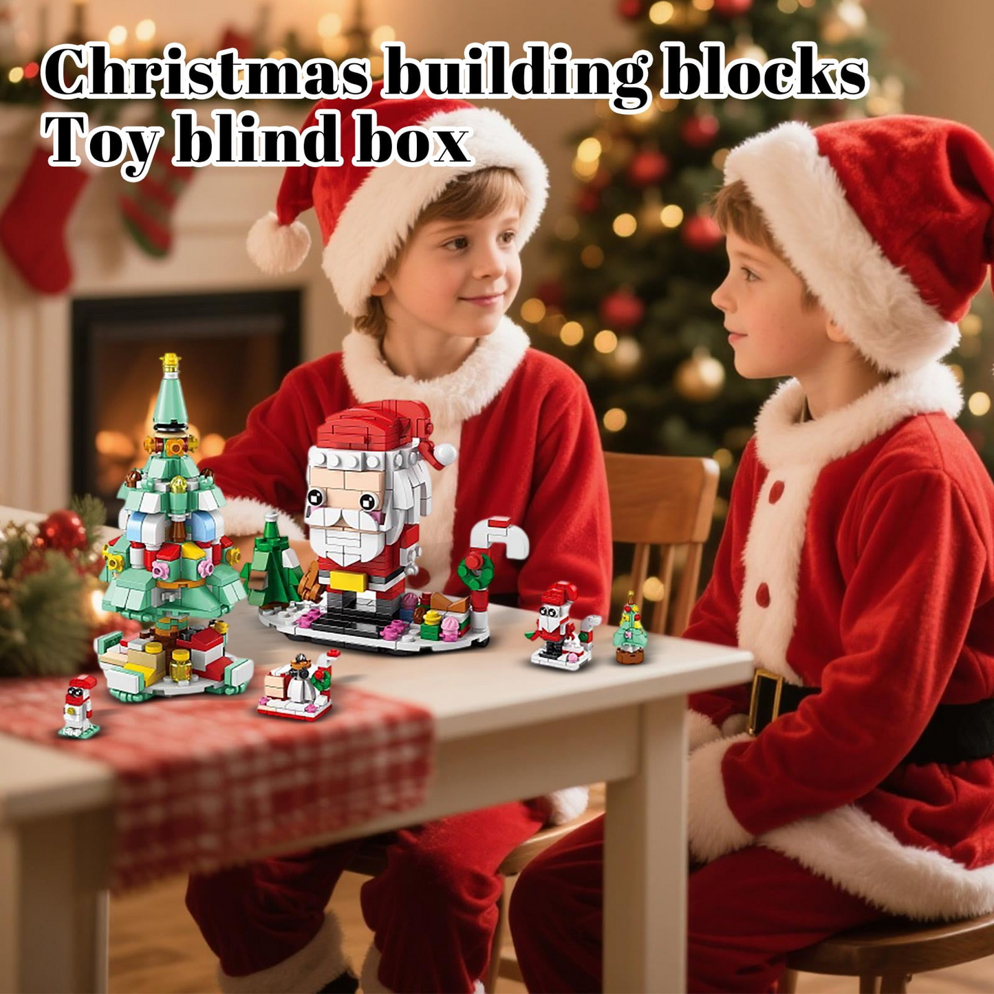 Advent Building Block Table For Festive Family Fun