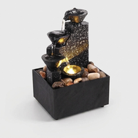 Three-Tier Tabletop Fountain for Calming Spaces