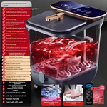 Collapsible Heated Foot Spa for Effortless Relief