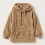 Pet Pocket Fleece Hoodie for Cozy Carrying
