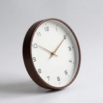 Minimalist Wood Wall Clock for Peaceful Rooms