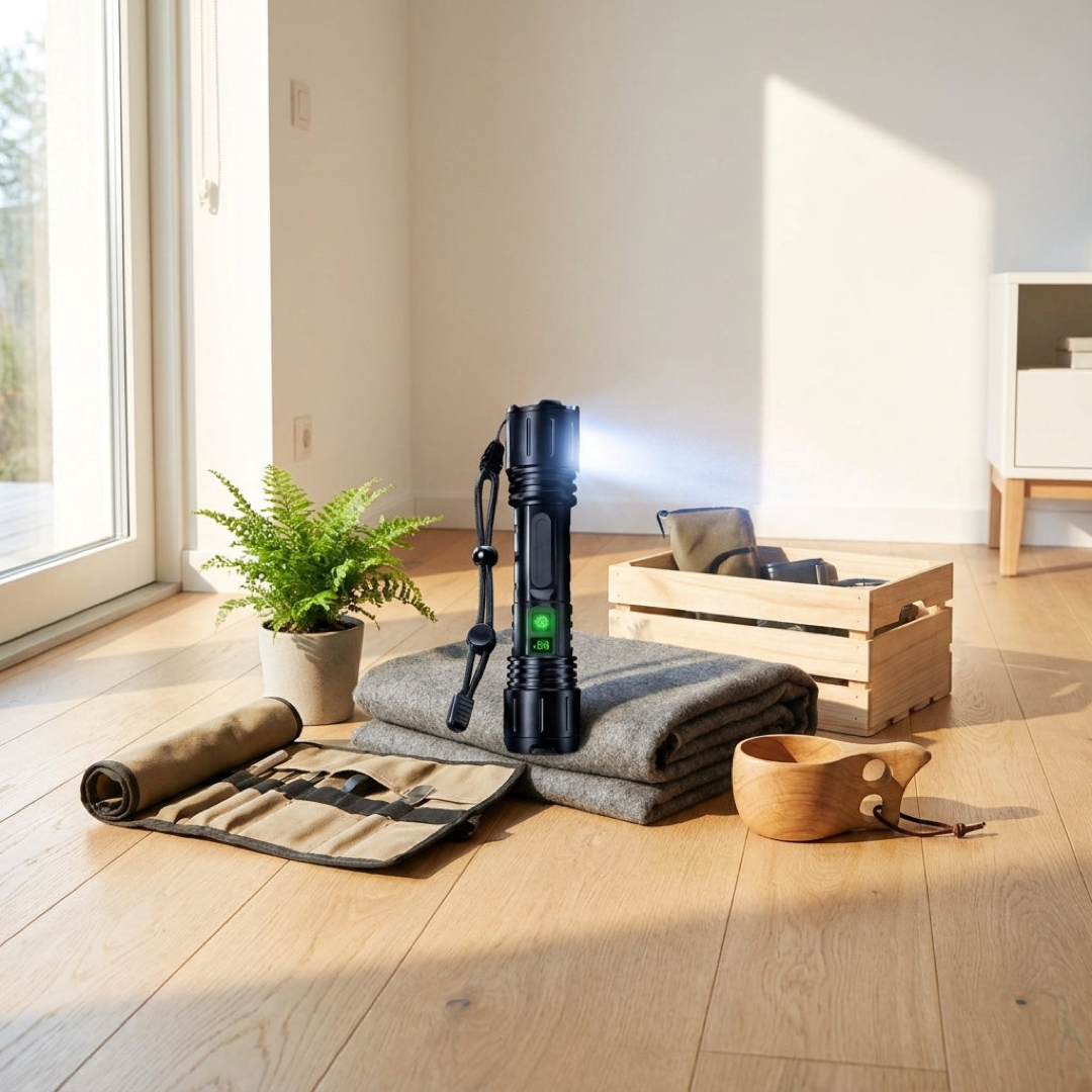 Adjustable Beam Flashlight for Everyday Readiness