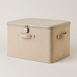 Secure Foldable Storage Box for Tidy Spaces