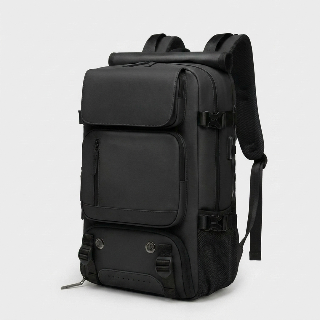 Waterproof Travel Backpack – Organized USB Access