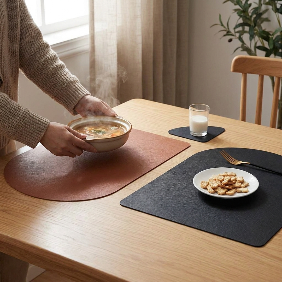 Flip-Color Table Mats for Effortless Styling