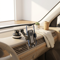 Adjustable Car Phone Holder for Clear Navigation