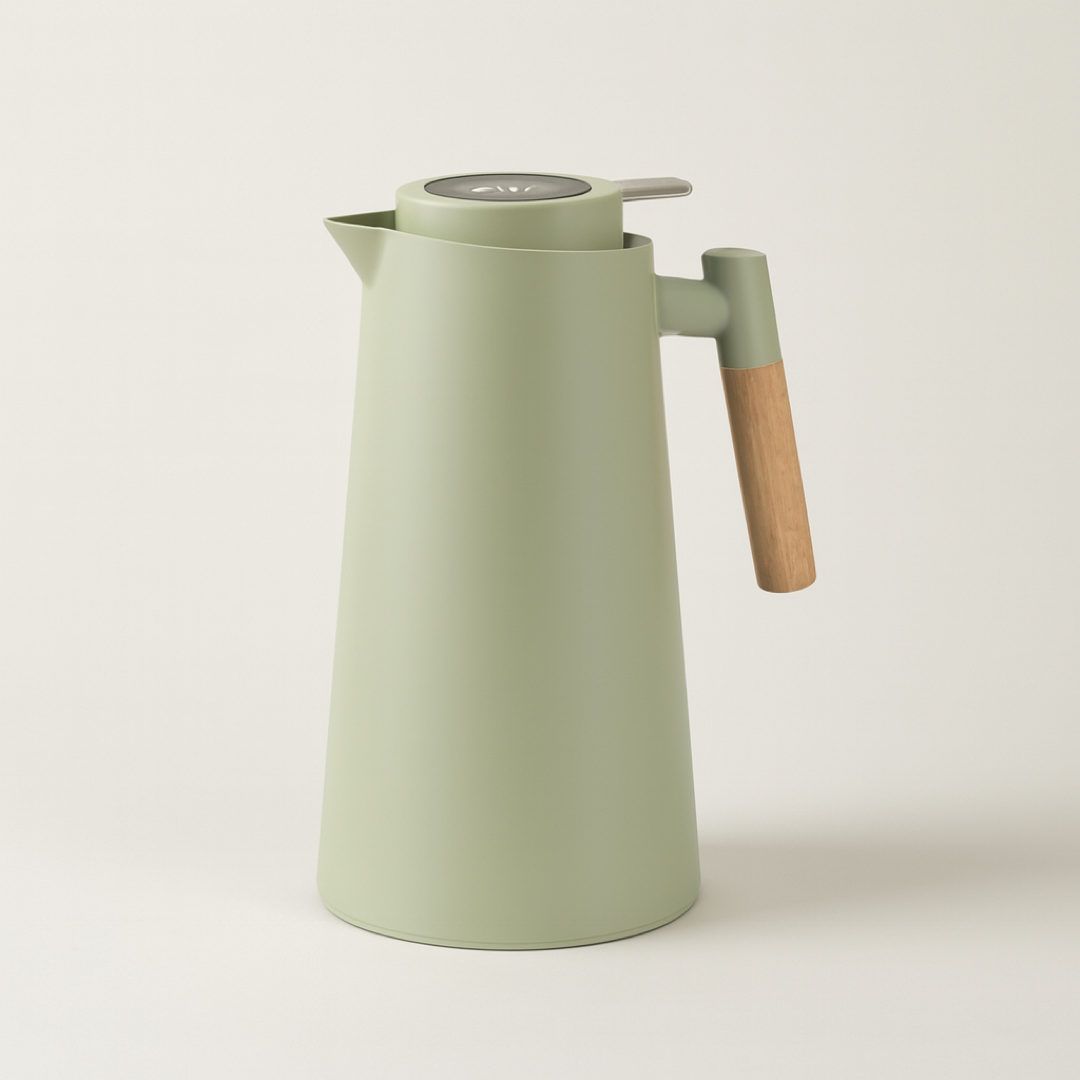 Temperature Display Thermos for Effortless Serving