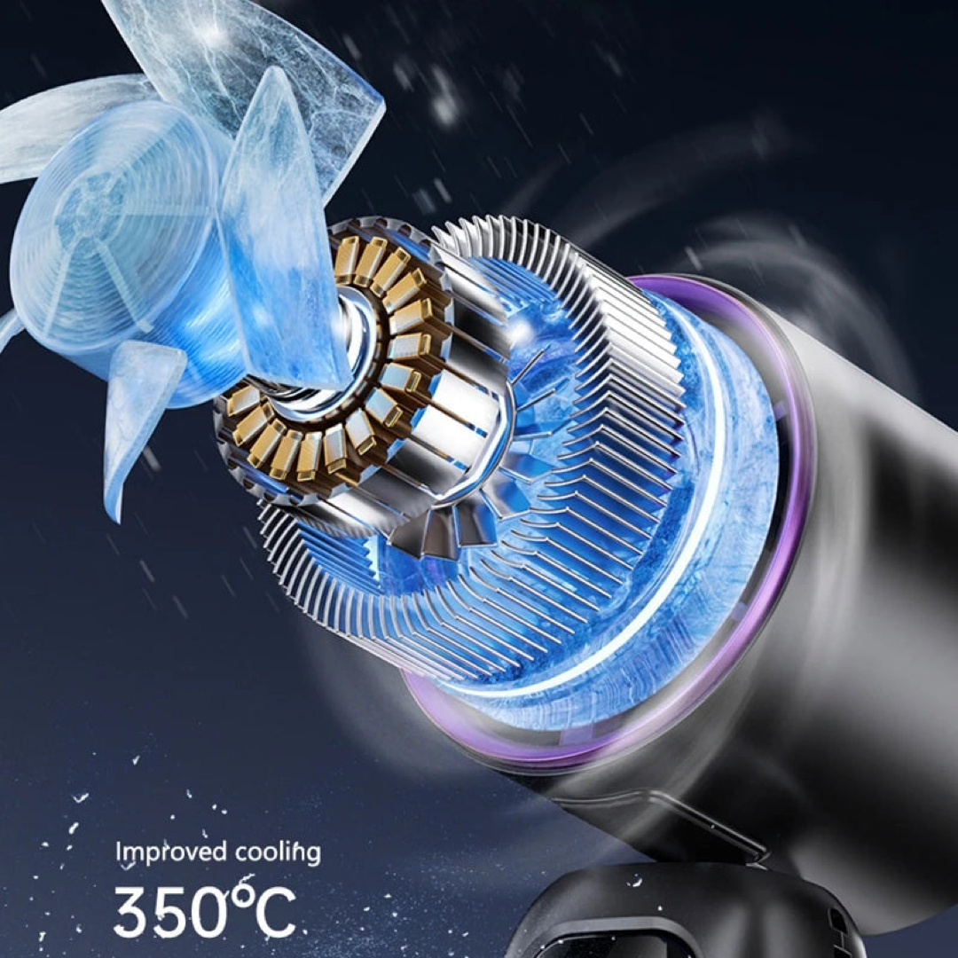 Portable Ice-Cooling Fan for Rapid Relief