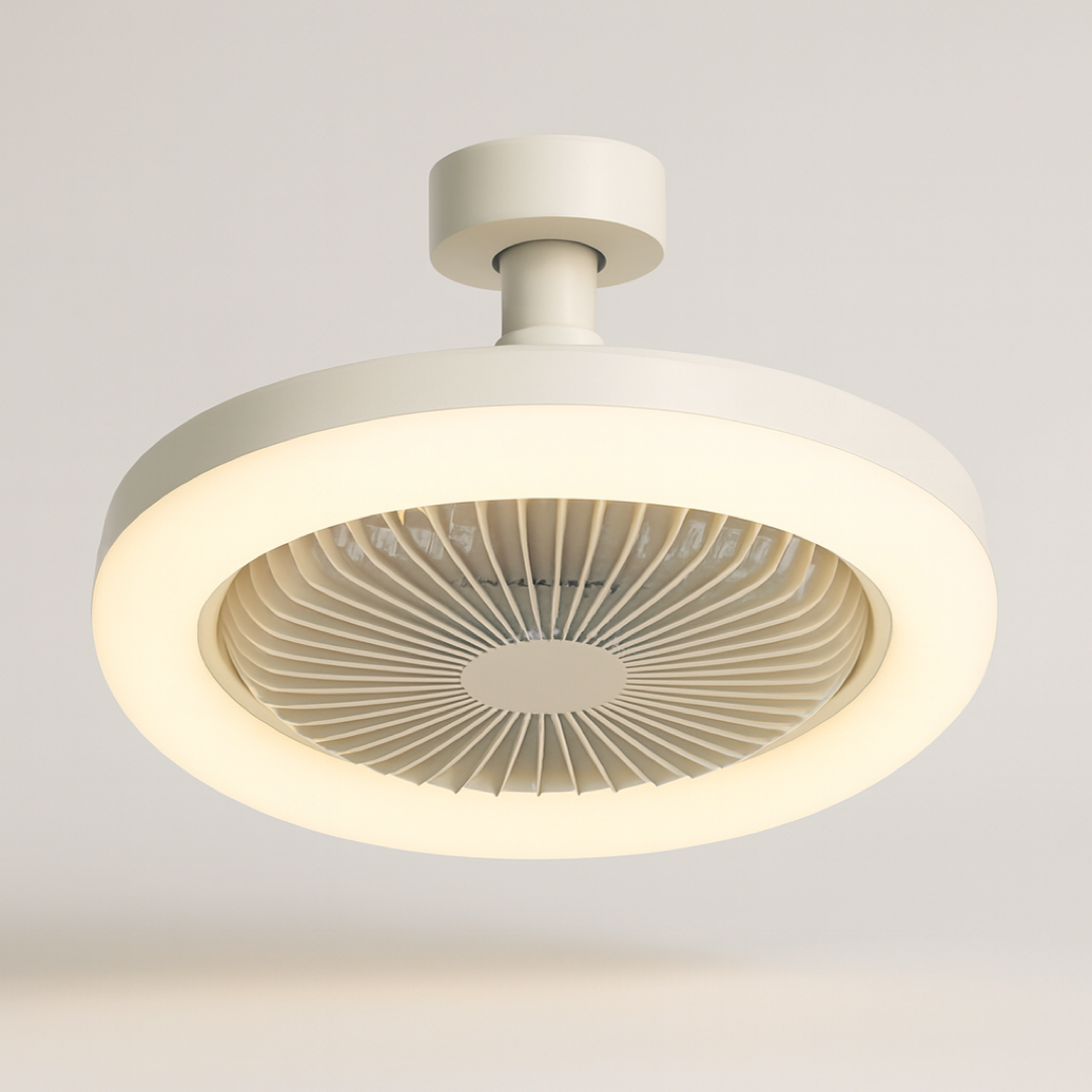 Socket Fan Light for Wire-Free Cooling