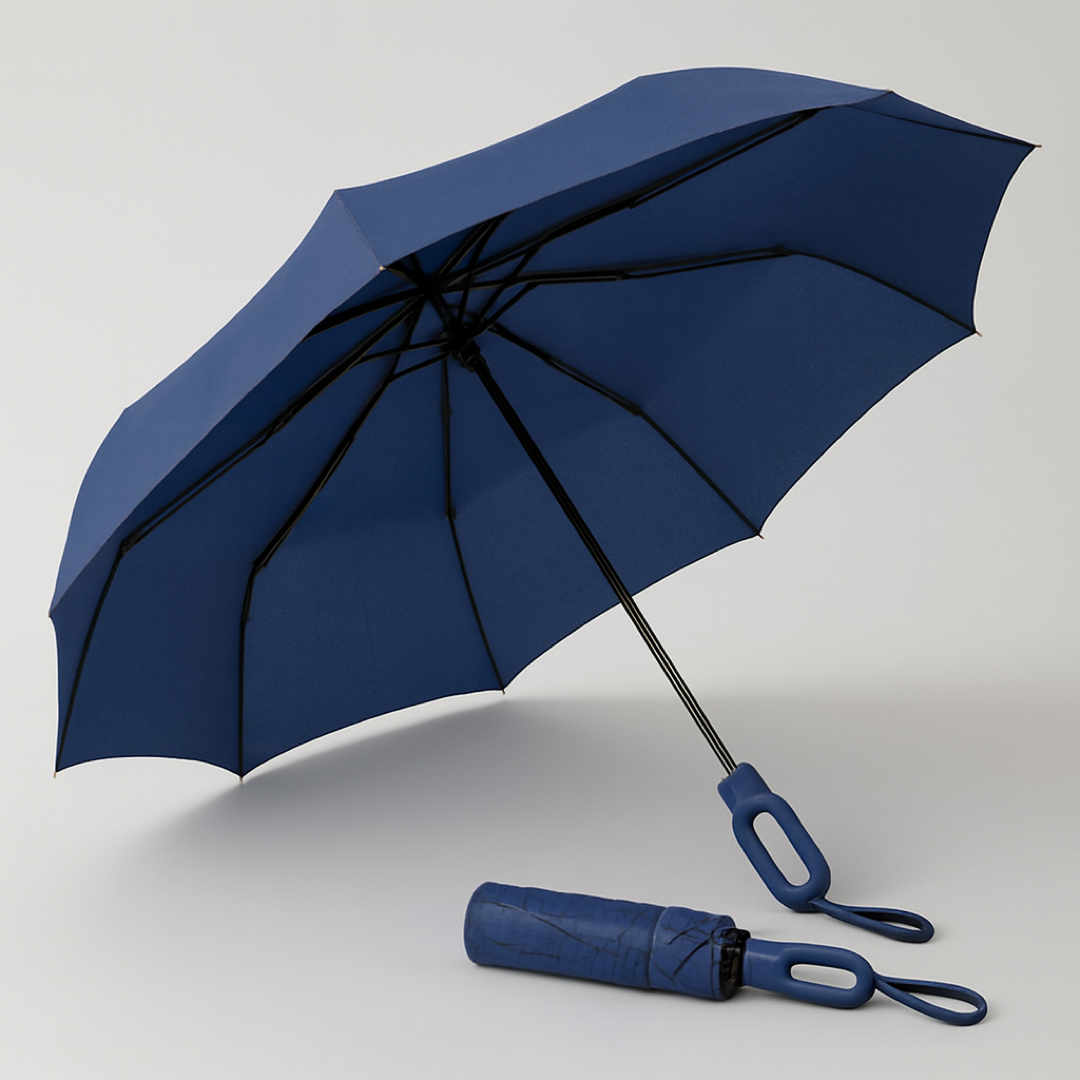 One-Touch Storm Umbrella for Easy Coverage