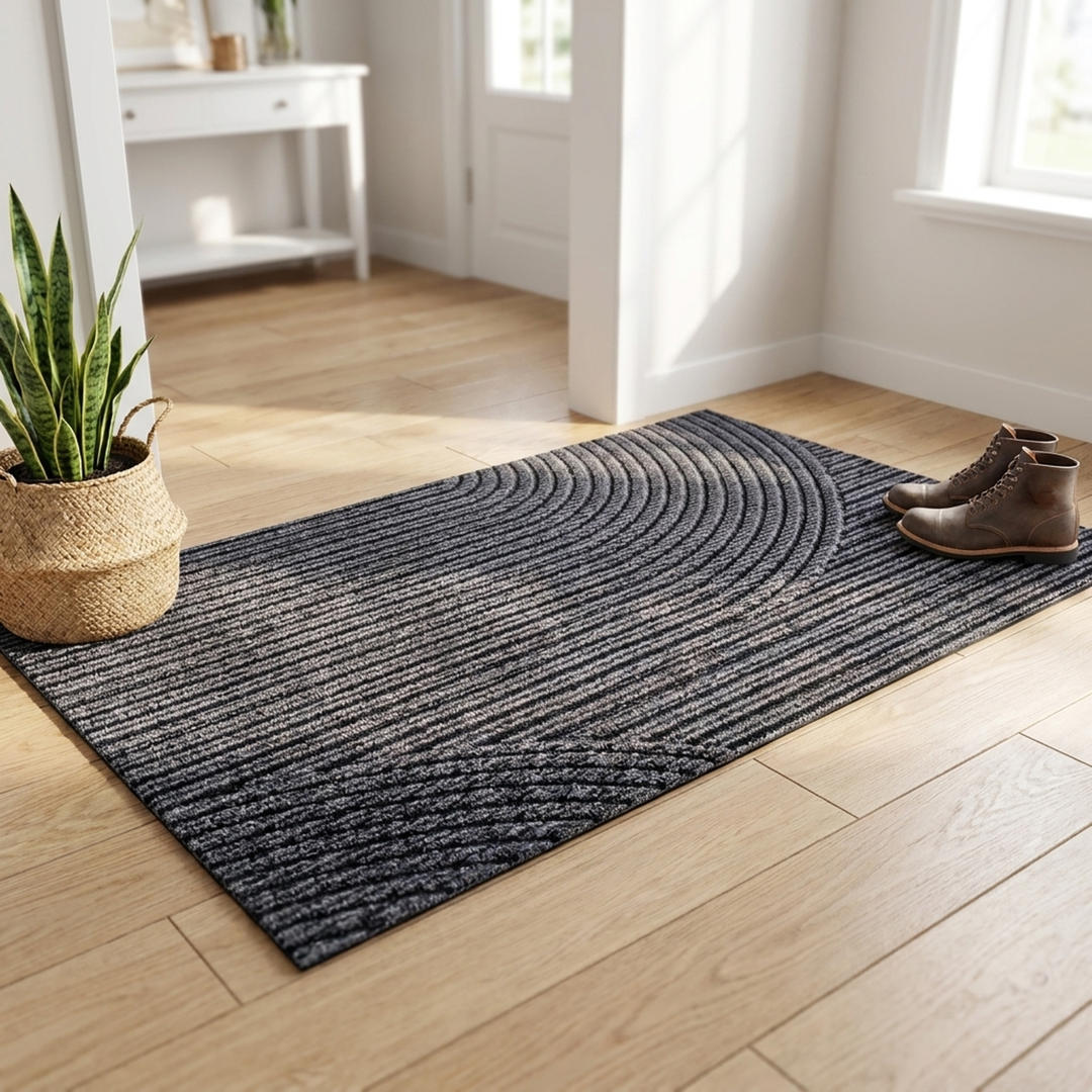 Sand-Catching Entry Mat for Tidier Floors