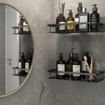 Wall-Mounted Bathroom Shelf for Clutter-Free Counters