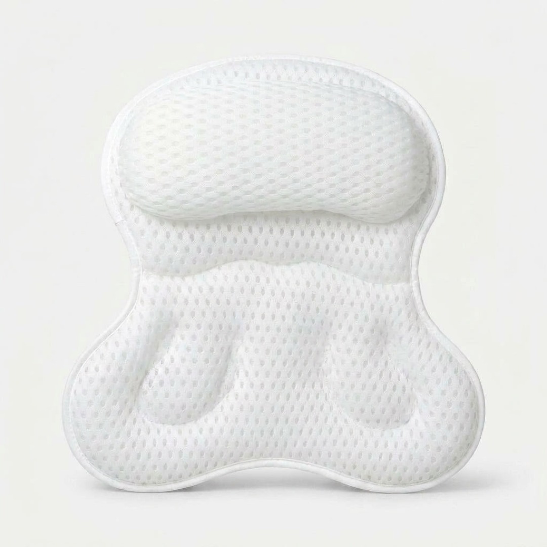Contoured Bath Cushion for Head and Neck Support