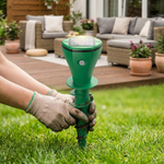Solar Garden Stake for Burrowing Pest Control