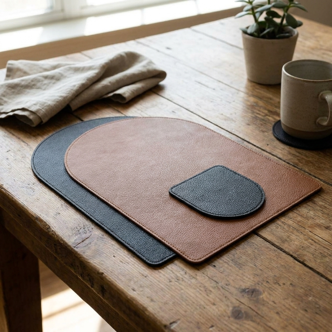 Flip-Color Table Mats for Effortless Styling