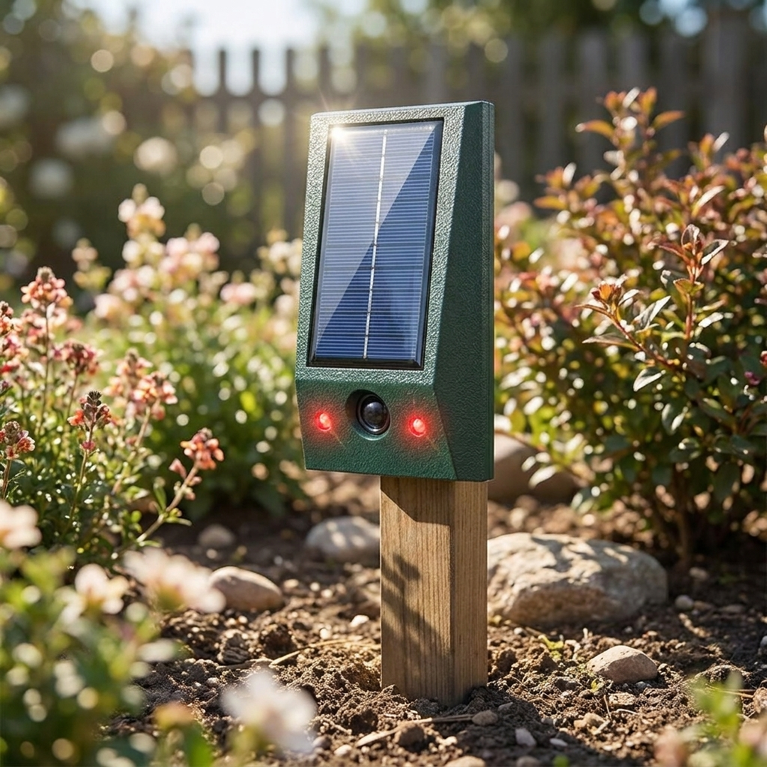 Solar Bird Deterrent for Peaceful Outdoor Spaces