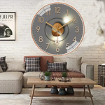 Quiet Wall Clock for Easy Time Checks