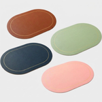 Faux Leather Placemats for Easy Table Protection
