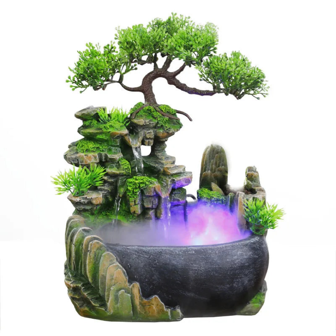 Tabletop Waterfall Fountain for Everyday Calm