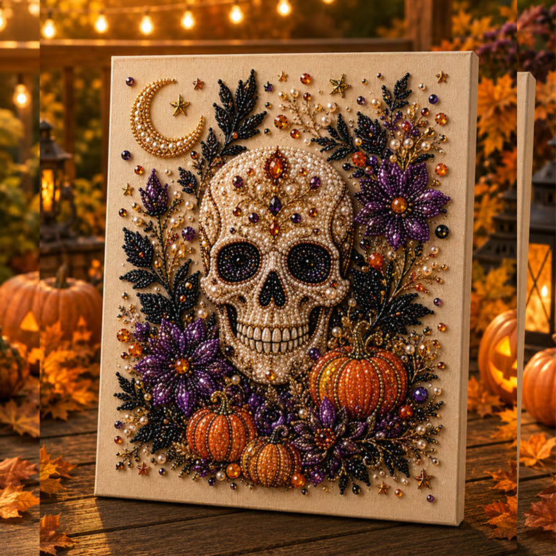 Halloween Bead Art Set For Festive Decor