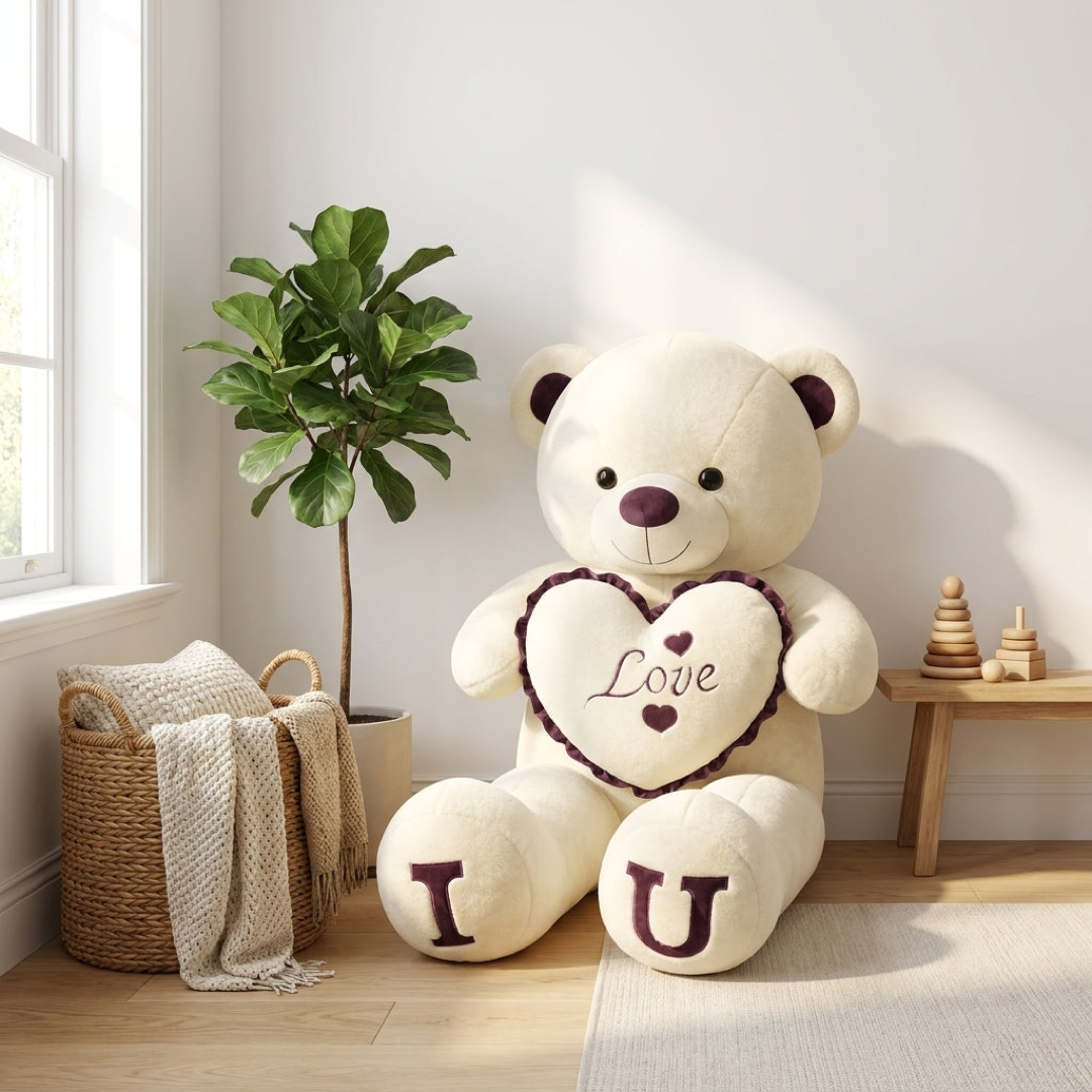 Oversized Teddy Bear for Full-Body Comfort