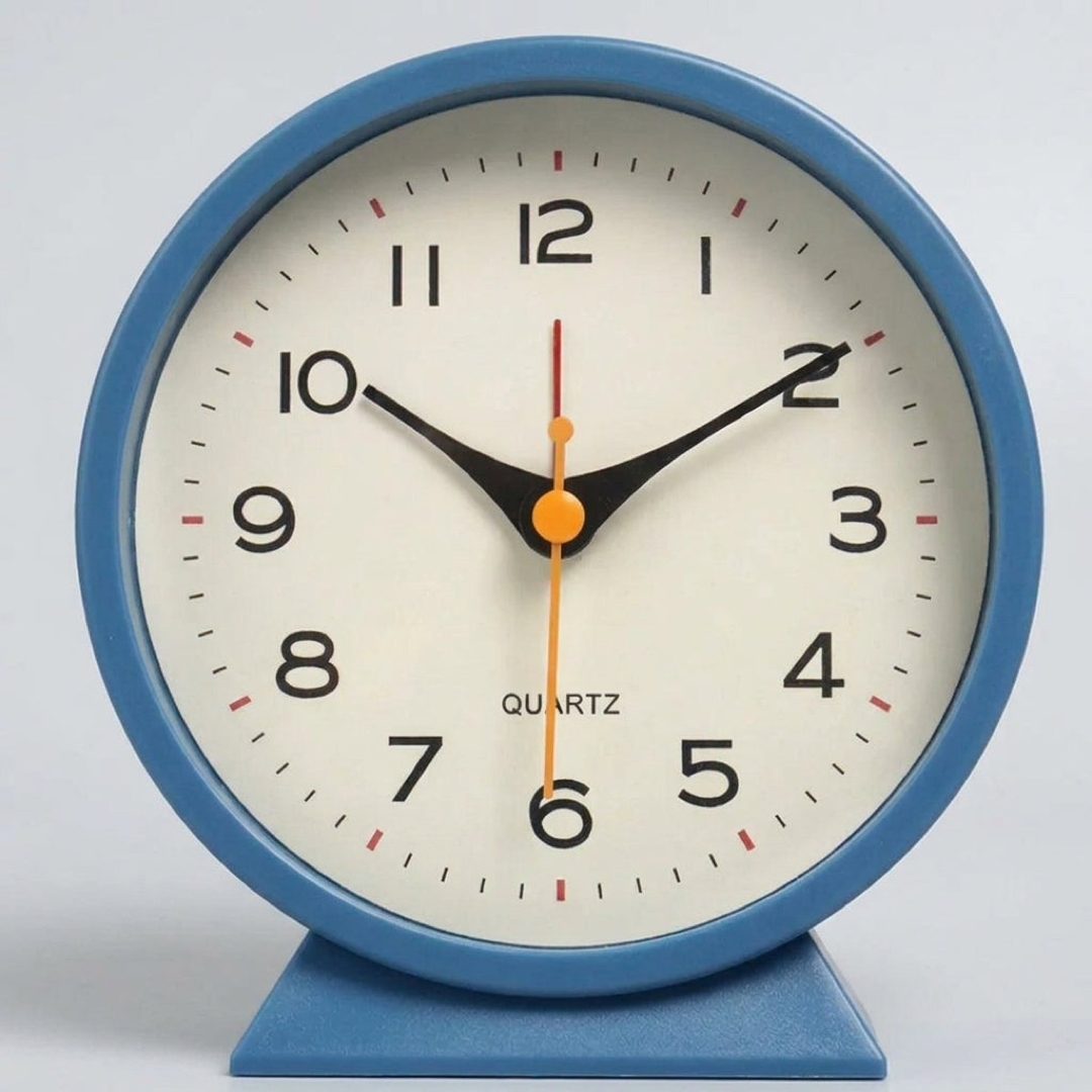 Silent Sweep Alarm Clock for Peaceful Sleep