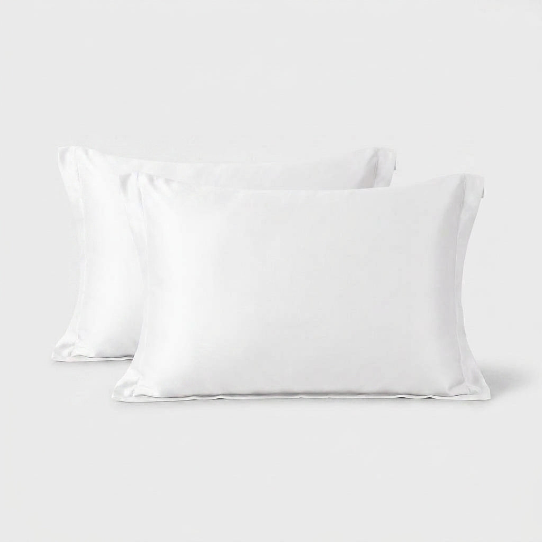 Silk-Satin Pillowcase Pair for Smoother Mornings