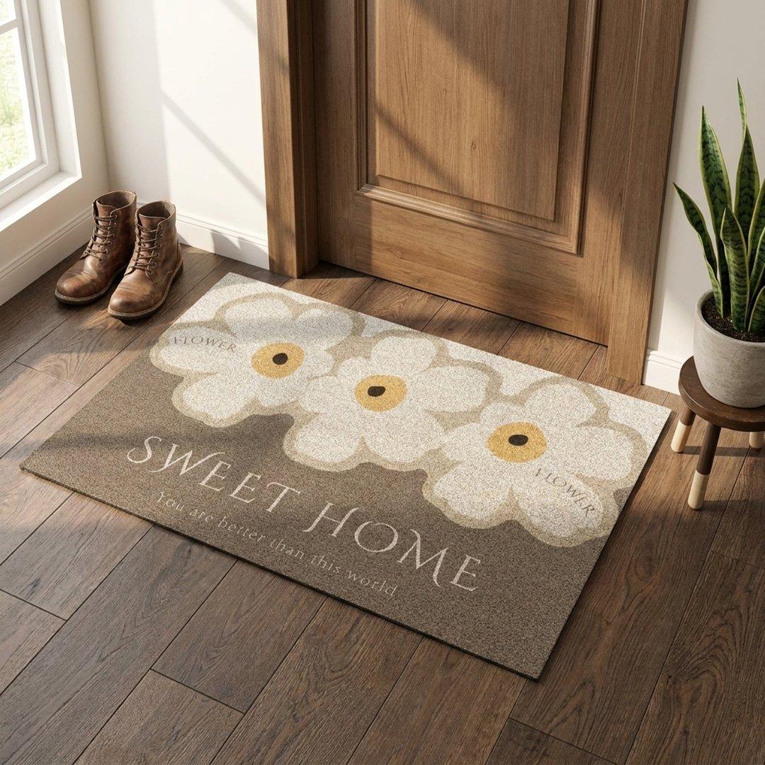 Non-Slip Entry Mat for Easy-Care Doorways
