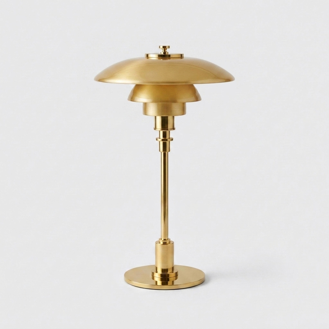 Sculptural Table Lamp For Artful Illumination
