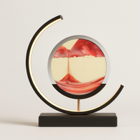 Flowing Sand Lamp – Calming Light in Motion