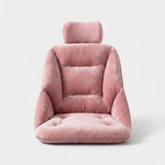 Contoured Memory Foam Seat Cushion with Velvet Cover