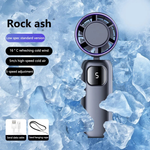 Portable Ice-Cooling Fan for Rapid Relief