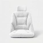 Contoured Memory Foam Seat Cushion with Velvet Cover