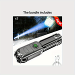 Zoom Beam Flashlight for Light Anywhere