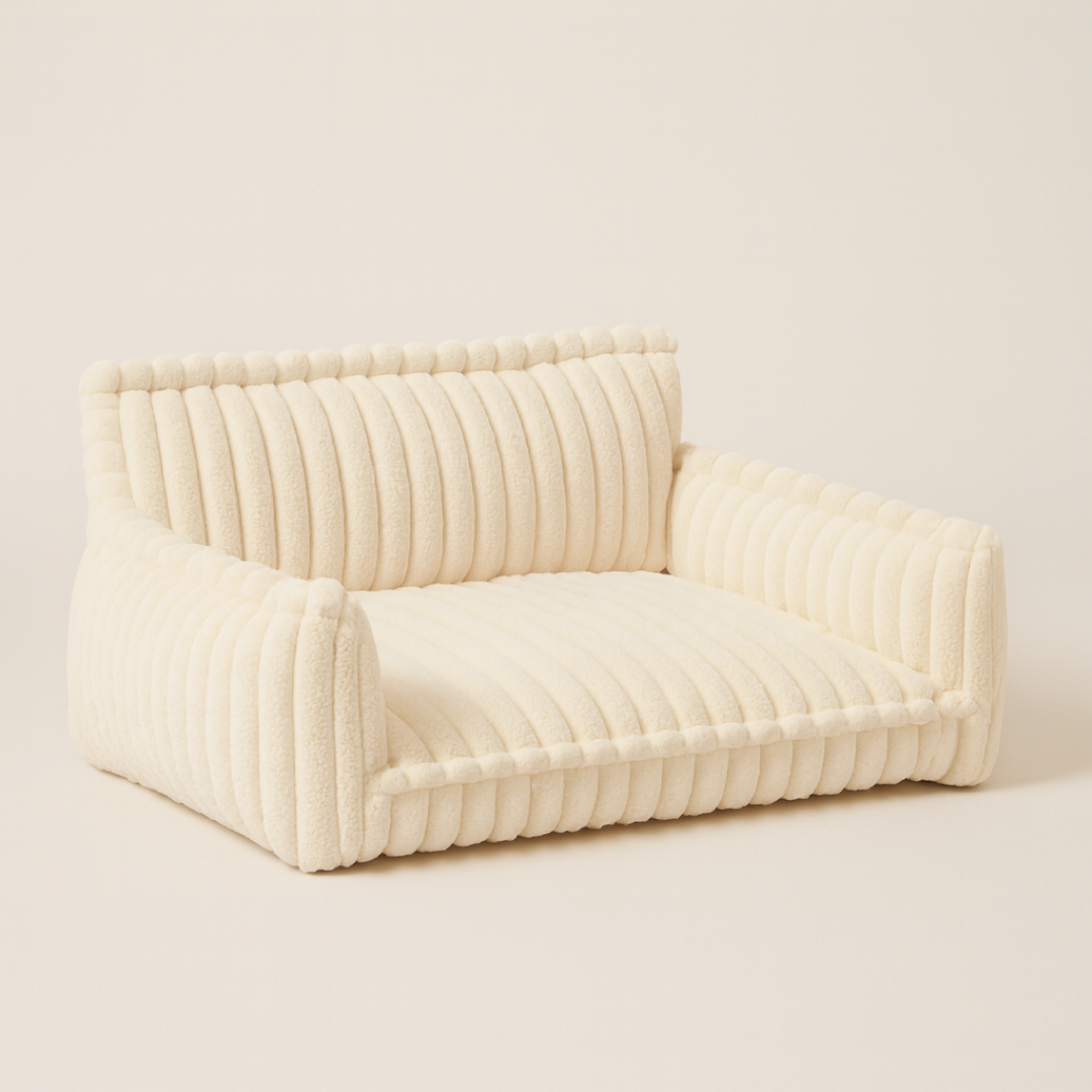 Cozy Dog Sofa Bed with Washable Cover