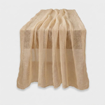 Cotton Gauze Table Runner for Effortless Elegance